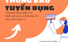 Tuyển dụng nhân viên nhà hàng tại Bình Thạnh - Nhà hàng Bến Sông.
