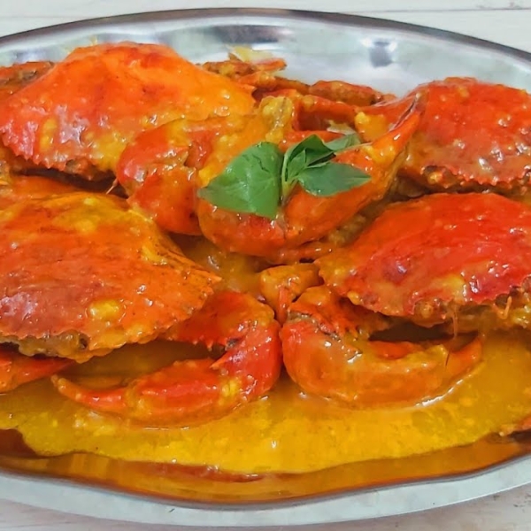 Cua sốt trứng muối